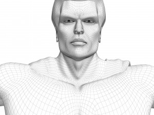 Man Of Steel Superman 3D Модель