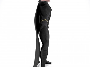 Man Of Steel Superman Dark Model 3D