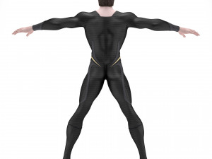 Man Of Steel Superman Dark Model 3D