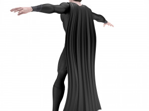 Man Of Steel Superman Dark Model 3D