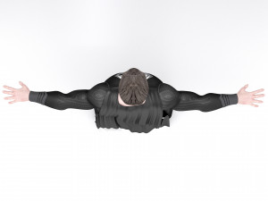 Man Of Steel Superman Dark Model 3D