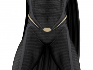 Man Of Steel Superman Dark Model 3D