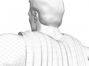 Man Of Steel Superman Dark Model 3D