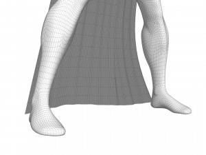 Man Of Steel Superman Dark Model 3D