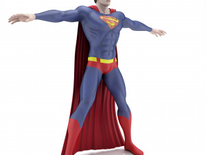 Man Of Steel Superman Classic 3D-Modell