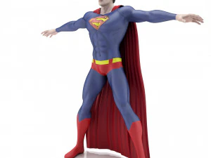 Man Of Steel Superman Classic 3D Model