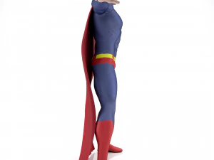 Man Of Steel Superman Classic 3D Model