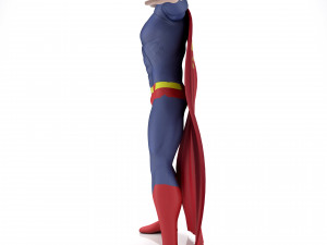 Man Of Steel Superman Classic 3D 모델