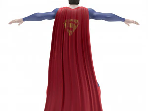 Man Of Steel Superman Classic 3D Model