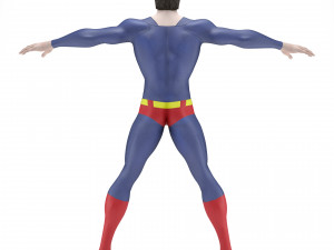 Man Of Steel Superman Classic 3D 모델