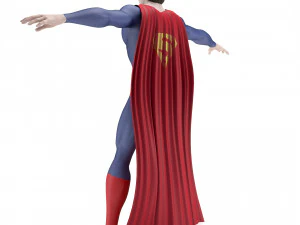 Man Of Steel Superman Classic 3D Model