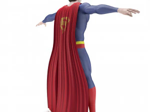 Man Of Steel Superman Classic 3D Model