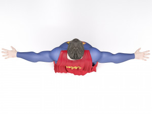 Man Of Steel Superman Classic 3D 모델