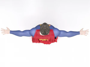 Man Of Steel Superman Classic 3D Model