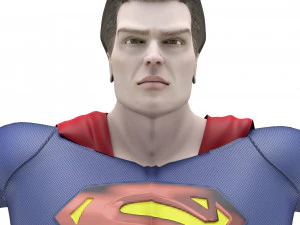 Man Of Steel Superman Classic 3D Model