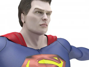 Man Of Steel Superman Classic 3D Model