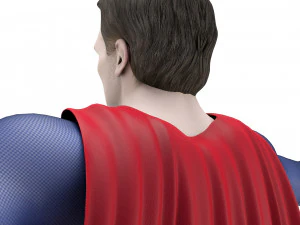 Man Of Steel Superman Classic 3D Model