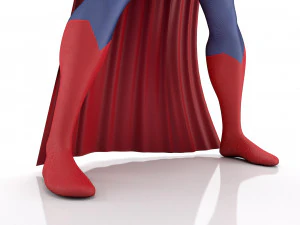Man Of Steel Superman Classic 3D Model