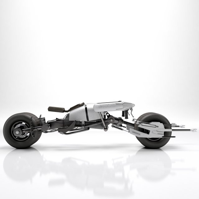 Batpod The Dark Knight 3D Model in Motorcycle 3DExport