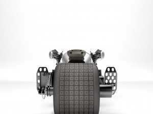 Batpod The Dark Knight 3D-Modell