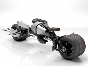 Batpod The Dark Knight 3D-Modell