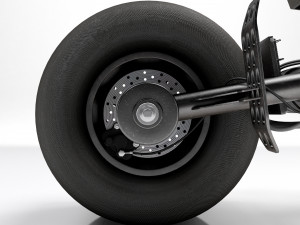 Batpod The Dark Knight 3D-Modell