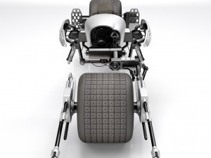 Batpod The Dark Knight 3D-Modell