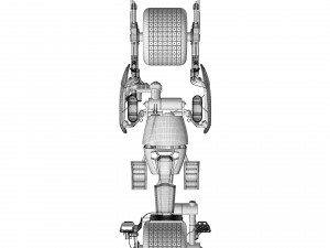 Batpod The Dark Knight 3D-Modell
