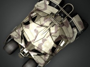batmobile tumbler the dark knight 3D 模型