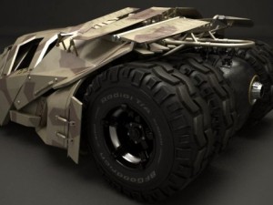 batmobile tumbler the dark knight 3D 模型