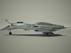 stealth talon 3D Model
