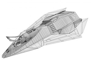 stealth talon 3D Model