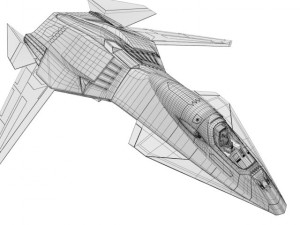 stealth talon 3D Model