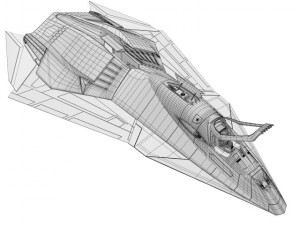 stealth talon 3D Model