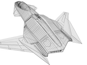 stealth talon 3D Model