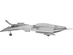 stealth talon 3D Model