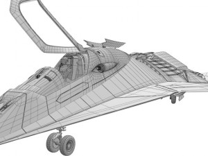 stealth talon 3D Model