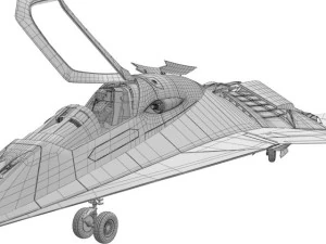 stealth talon 3D Model
