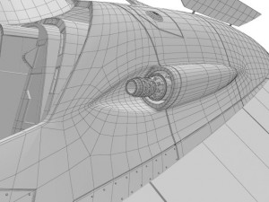 stealth talon 3D Model