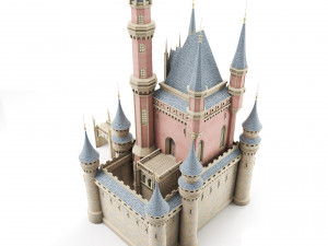 Fantasy castle 3D Model