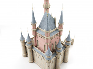 Fantasy castle 3D Model