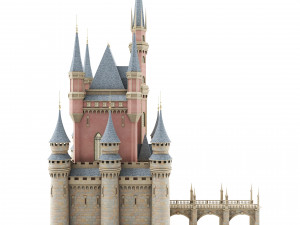 Fantasy castle 3D Model