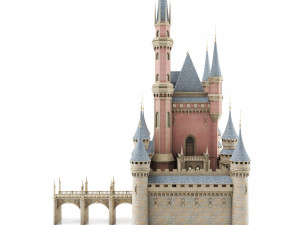 Fantasy castle 3D Model