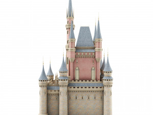Fantasy castle 3D Model