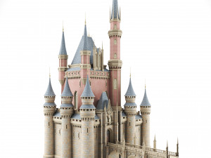 Fantasy castle 3D Model