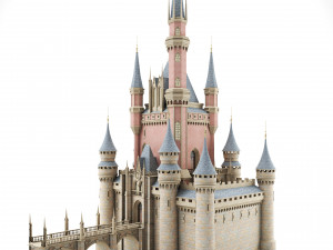 Fantasy castle 3D Model