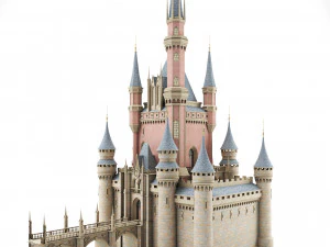 Fantasy castle 3D Model