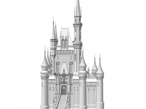 Fantasy castle 3D Model