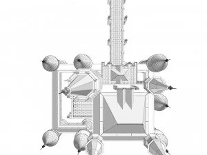 Fantasy castle 3D Model