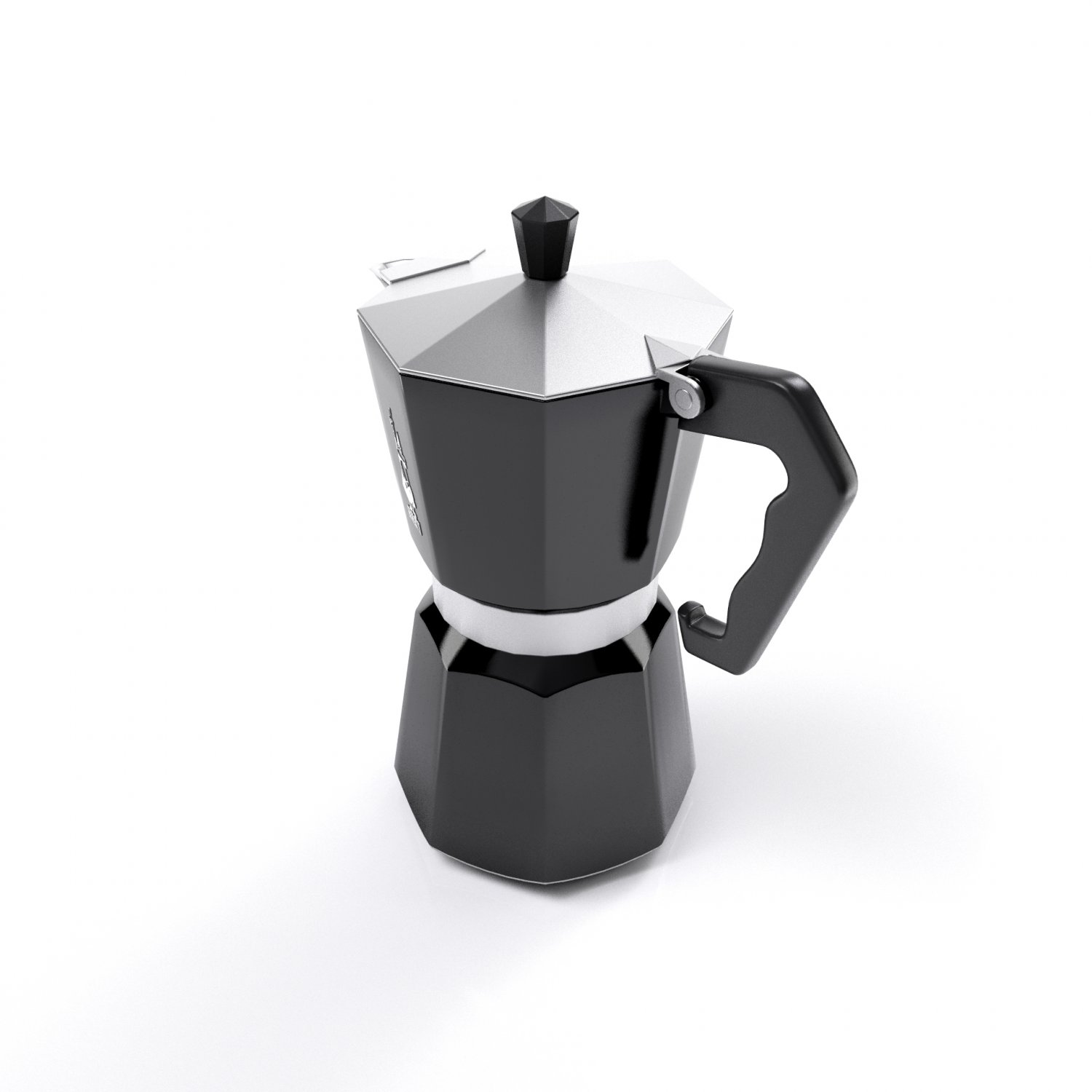 Bialetti Coffee Moka Induction Pot 3D model